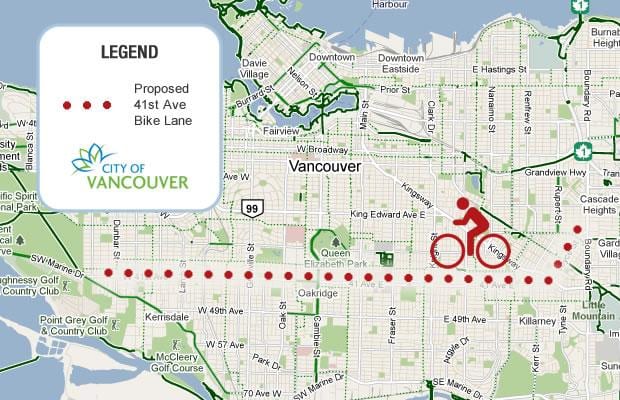Kort af ríða mér vancouver