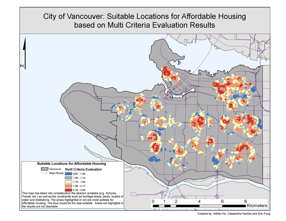 borg vancouver dýrin kort
