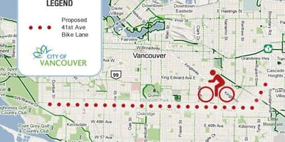 Kort af ríða mér vancouver