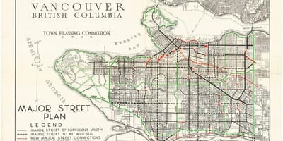 Kort af uppskerutími vancouver