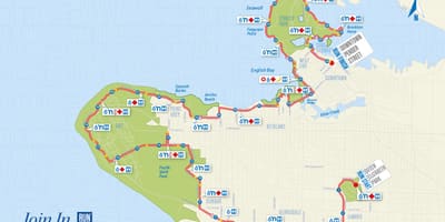 Kort af vancouver maraþon